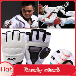 [venta caliente]1 par de guantes de boxeo para Taekwondo/Protector de manos/artes marciales/deportes