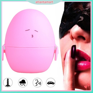 Portable Silicone Egg Shape Male Masturbator Cup Penis Massager Adult Sex Toy