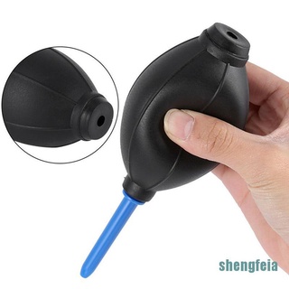 [shengfeia] bombilla de goma bomba de aire soplador de polvo limpiador de limpieza para cámara digital filtro len