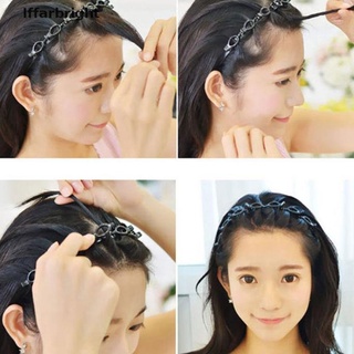 [Iffarbright] Double Bangs Hairstyle Hairpin Hairdressing Hairpin Headband Womens Headwear .