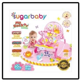 Sugarbaby mi Rocker-Tea Time (rosa) 04980027