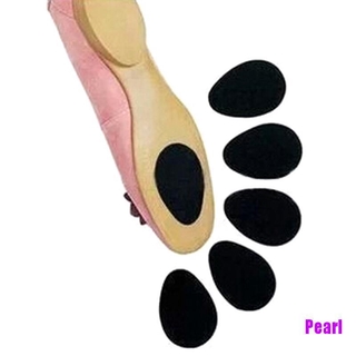 [pearl] 1 par de alfombrillas autoadhesivas antideslizantes para zapatos, almohadilla de goma antideslizante