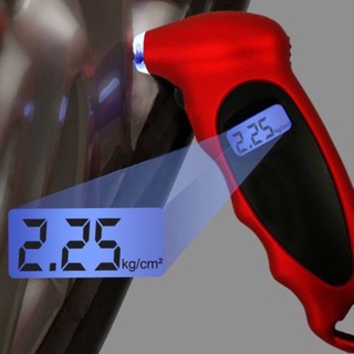 Medidor de presión de aire Digital lcd para neumáticos, medidor de presión de aire, probador para coche motocicleta ☆Hengmatimevo