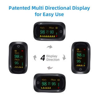 Xry C101A2 Detector De Monitor De sueño Digital De oxigenador De sangre/oxímetro De Dedo 05.25 (5)