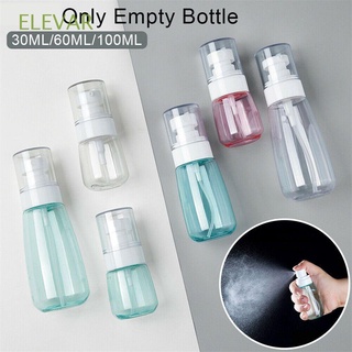 elevar portátil perfume transparente desinfectante botella vacía spray botellas de viaje transparente recargable exprimir contenedores cosméticos/multicolor