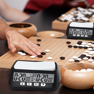 (superiorcycling) reloj de ajedrez profesional reloj digital cuenta arriba abajo temporizador juego de mesa cronómetro