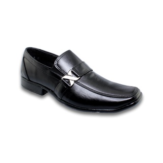 Zapatos De Vestir Para Hombre Estilo 0320Df7 Simipiel Color Negro (1)