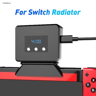 UV LED Display Radiator Heat Dissipation Cooling Fan for Nintendo Switch Gamepad