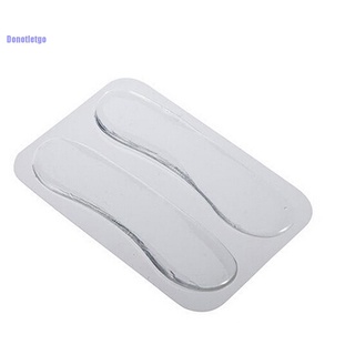 [Donotletgo] 1Pair Silicone Gel Heel Cushion Protector Foot Feet Care Shoe Insert Pad Insole