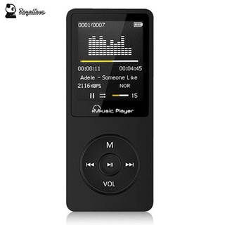 Reproductor MP3 portátil de 64 gb/reproductor de música/grabadora de voz/reproductor de Radio FM