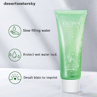 desertwatersky aloe vera gel crema facial pura crema hidratante gel calmante tratamiento del acné cicatriz eliminar dws