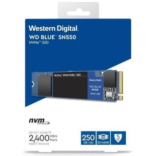 Ssd WD BLUE 250GB NVME SN550