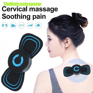 Thevaticanlospoem estimulador eléctrico Cervical cuello espalda masajeador de muslo alivio del dolor parche de masaje