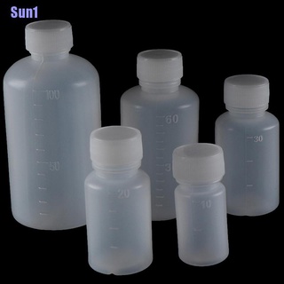 Sun1> 5/10Pc 10/30/60/100Ml botellas de reactivos medicina muestra viales líquido titular herramienta