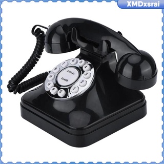[xsrai] 1 Pieza Vintage Teléfono Antiguo Dial Retro