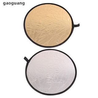 [gaoguang] 50cm Collapsible Light Reflector for Photography 2in1 Gold and Silver .