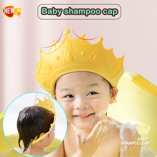 gorro de ducha de ducha protección de baño lindo ajustable impermeable visera sombrero para niños niños