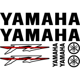 Kit Calcomania Sticker Yamaha Fz Fz-2.0 Efx Vinil Moto Ss