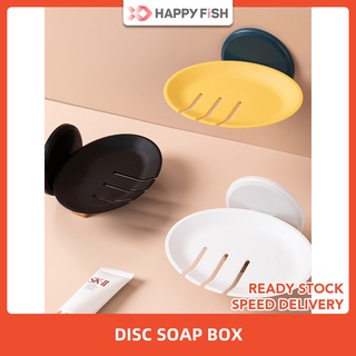 Caja de jabón Happy Fish Free Punch baño pared colgante escritorio
