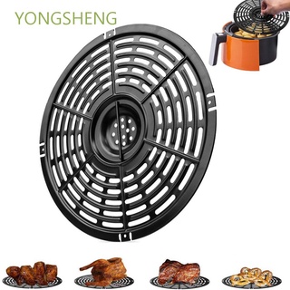 YONGSHENG Replacement Grill Pan Fit all Airfryer Cooking Divider Fry Pan Air fryer accessories Air Fryer Basket Non-Stick Dishwasher Safe Crisper Plate