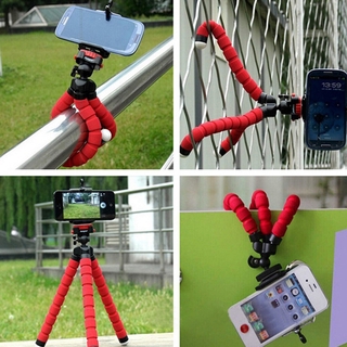 Nuevo Mini trípode de pulpo de esponja Flexible para iPhone Samsung Xiaomi Huawei teléfono móvil Smartphone trípode para cámara Gopro 9 8 7 (5)