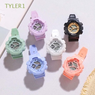 TYLER1 Simple reloj deportivo estudiante Digital relojes de pulsera unicornio electrónico reloj impermeable temperamento choque niñas masculino femenino flor de cerezo rosa/Multicolor