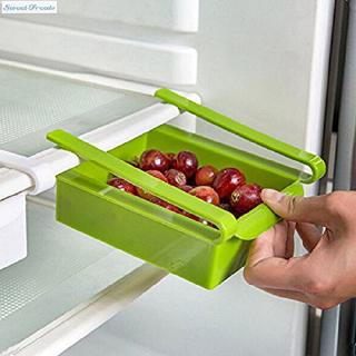 Cajón organizador para ahorro de espacio en refrigerador/Freezer (4)