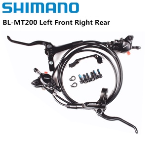 Shimano MT200 MT201 M315 MTB Bicicleta De Montaña Hidráulica Conjuntos De Frenos De Disco Contiene MT200 Palanca Avid (3)