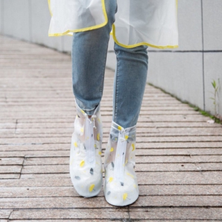 [yuj] antideslizante impermeable reutilizable zapatos cubre lluvia cubierta protectora para zapatos (1)