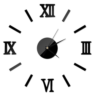 Creativo Digital reloj de pared pegatina reloj de diseño moderno reloj de bricolaje relojes en la pared de la cocina reloj de la sala de estar decoración del hogar (6)