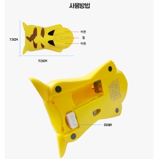 [Mouse] Ratón Pikachu Genuino Estilo Coreano Para Ordenador Periférico Tesoro Puede DreamPOKEMONWireless Bluetooth (7)