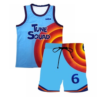 James Air Slam Dunk 2 jersey No . 6 Baloncesto Uniforme Traje Hombres Impresión Juego Deportes Verano