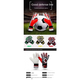guantes de portero de fútbol para niños adultos, guantes de portero, látex, antideslizante, transpirable y portátil, entretenimiento
