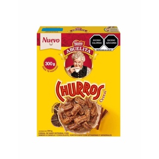 Cereal Nestlé abuelita Churros canela y chocolate