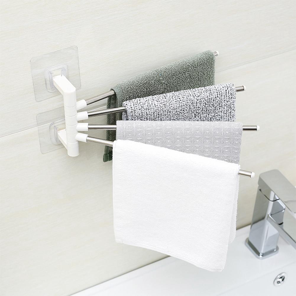 shots - percha para barra de toallas de baño giratoria, soporte antiguo, riel de pared (1)
