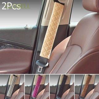 GLOBELL 2Pcs Cool La cubierta del cinturon de Seguridad Desmontable Cojin arnes Auto hombreras Auto Auto Decoracion Práctico Suave Comodo/Multicolor