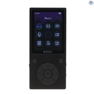 Lighthome RUIZU D11 8GB MP3 MP4 Player BT Music Player FM Radio Voice Recorder TF Card Slot 3.5mm Earphone Built-in Mic Speaker Support Stopwatch Calendar Alarm Clock Pedometer