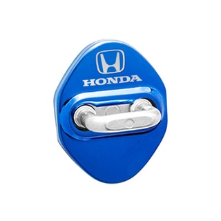 [hongxiaohong] Cubierta protectora De cerradura De puerta De coche De acero inoxidable Para Honda