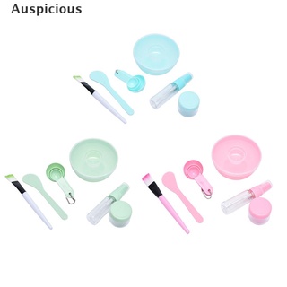 [Auspicious] 9 en 1 máscara Facial herramientas de maquillaje de las mujeres Kits de herramientas de maquillaje Pincel Maquiagem tazón de mezcla de buenos productos