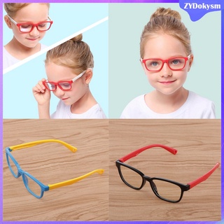2 Pack Blue Light Blocking Glasses for Kids, Kids Computer Anti Blue Light & Anti Eyestrain & UV Protection Glasses
