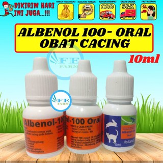 Albenol 100 ORAL Albenol gusano ORAL medicina 10ml FEFARM