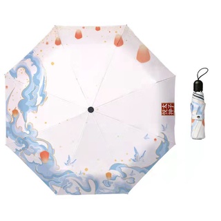 Tian Guan Ci Fu Bendición Merch Ligero Plegable Paraguas Duradero Protección (4)