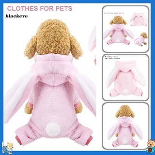 Bl cómodo pijamas para mascotas lindo perros gatos Coral lana ropa disfraz mantener calor mascotas suministros