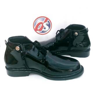 Pdh botas de los hombres botas de policía Polri Dishub guardia de seguridad de calidad de servicio TNI Taruna guardia de seguridad