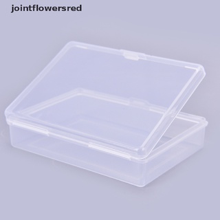 jo7mx 4pcs 10*7 cm cajas de plástico transparentes de juego de tarjetas contenedor caso de almacenamiento martijn