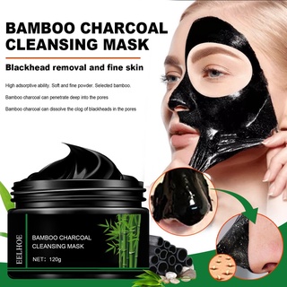 Comercio exterior transfronterizo de carbón de bambú peeling máscara para eliminar la crema de puntos negros, pasta de nariz, máscara de limpieza, barro shrin