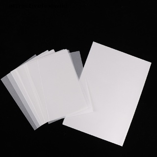 [atractivefinewild] 50 piezas transparentes de transferencia de papel de copia de papel de trazado de tela de papel de transferencia de papel caliente producto caliente