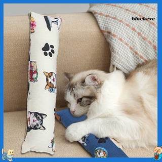 BL-Cats juguete de dibujos animados gatos patrón de mordedura suave gatito almohada de peluche masticar juguete para mascotas suministros