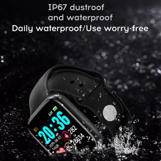 (Ready Stock) Really impermeable!!reloj Inteligente Y68 a prueba de agua Para hombres mujeres reloj deportivo frecuencia cardiaca presión Arterial impermeable reloj Inteligente Para Android Ios D20 Smartwatch (4)