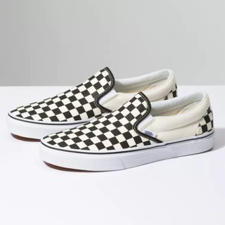 Vans_Slip_On OG_Checkerboard zapatos blanco blanco Premium zapatos de mujer